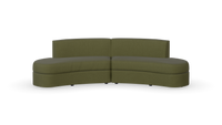 Courtney - Modular - Curved Unit - Fully Upholstered