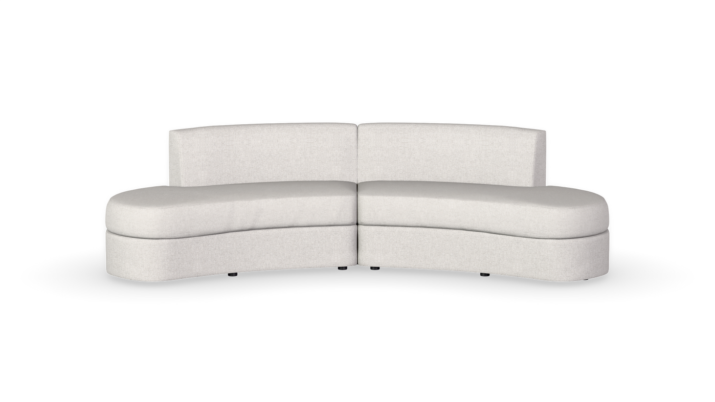 Courtney - Modular - Curved Unit - Fully Upholstered
