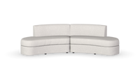 Courtney - Modular - Curved Unit - Fully Upholstered