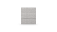 Fluted - Three Quarter - Fully Upholstered