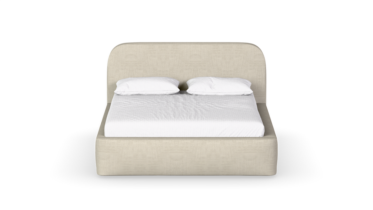 Contour - Bed Base - Queen XL - Fully Upholstered