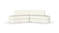 Courtney - Modular - Curved Unit - Fully Upholstered
