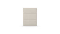 Fluted - Single - Fully Upholstered