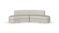 Courtney - Modular - Curved Unit - Fully Upholstered