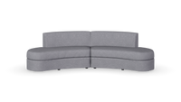 Courtney - Modular - Curved Unit - Fully Upholstered
