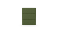Fluted - Single - Fully Upholstered