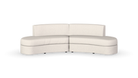 Courtney - Modular - Curved Unit - Fully Upholstered