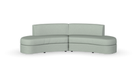 Courtney - Modular - Curved Unit - Fully Upholstered
