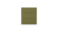 Fluted - Three Quarter - Fully Upholstered