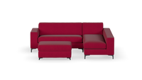 Chivonne Mini - Corner Unit + Ottoman - Fully Upholstered
