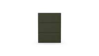 Fluted - Single - Fully Upholstered