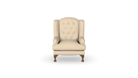 Levi - Wingback - Armchair - Buttoned - Fully Upholstered