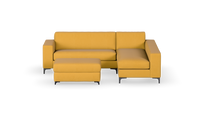 Chivonne Mini - Corner Unit + Ottoman - Fully Upholstered