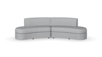 Courtney - Modular - Curved Unit - Fully Upholstered