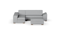 Chivonne - Corner Unit + Ottoman - Fully Upholstered