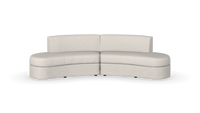 Courtney - Modular - Curved Unit - Fully Upholstered