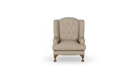Levi - Wingback - Armchair - Buttoned - Fully Upholstered