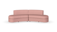 Courtney - Modular - Curved Unit - Fully Upholstered
