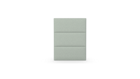 Fluted - Single - Fully Upholstered