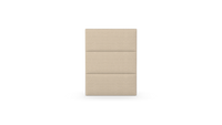 Fluted - Single - Fully Upholstered