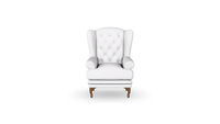 Rio - Armchair - Buttonned Wingback - Fully Upholstered