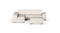 Chivonne - Corner Unit + Ottoman - Fully Upholstered