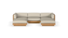 OS - Sit Out 21-Taupe (105x100x71cm)