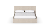 Hillcrest - Bed Base - Queen XL - Fully Upholstered
