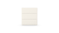 Fluted - Three Quarter - Fully Upholstered