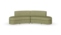 Courtney - Modular - Curved Unit - Fully Upholstered