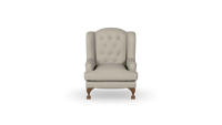 Levi - Wingback - Armchair - Buttoned - Fully Upholstered