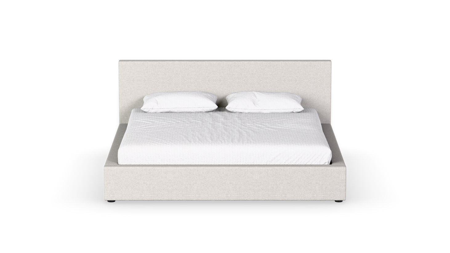 Hillcrest - Bed Base - King Xl - Fully Upholstered