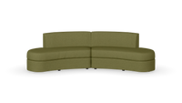 Courtney - Modular - Curved Unit - Fully Upholstered