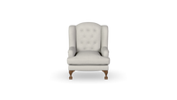 Levi - Wingback - Armchair - Buttoned - Fully Upholstered