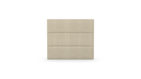 Fluted - Double - Fully Upholstered