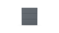 Fluted - Three Quarter - Fully Upholstered