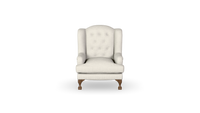 Levi - Wingback - Armchair - Buttoned - Fully Upholstered