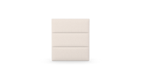 Fluted - Three Quarter - Fully Upholstered