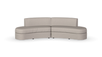 Courtney - Modular - Curved Unit - Fully Upholstered