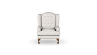 Levi - Wingback - Armchair - Buttoned - Fully Upholstered