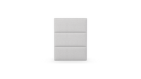 Fluted - Single - Fully Upholstered