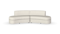 Courtney - Modular - Curved Unit - Fully Upholstered