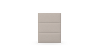 Fluted - Single - Fully Upholstered