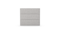 Fluted - Double - Fully Upholstered