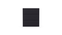 Fluted - Three Quarter - Fully Upholstered