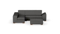 Chivonne - Corner Unit + Ottoman - Fully Upholstered