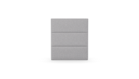 Fluted - Three Quarter - Fully Upholstered