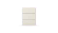 Fluted - Single - Fully Upholstered