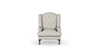 Levi - Wingback - Armchair - Buttoned - Fully Upholstered