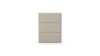 Fluted - Single - Fully Upholstered